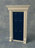 Voordeur blauw