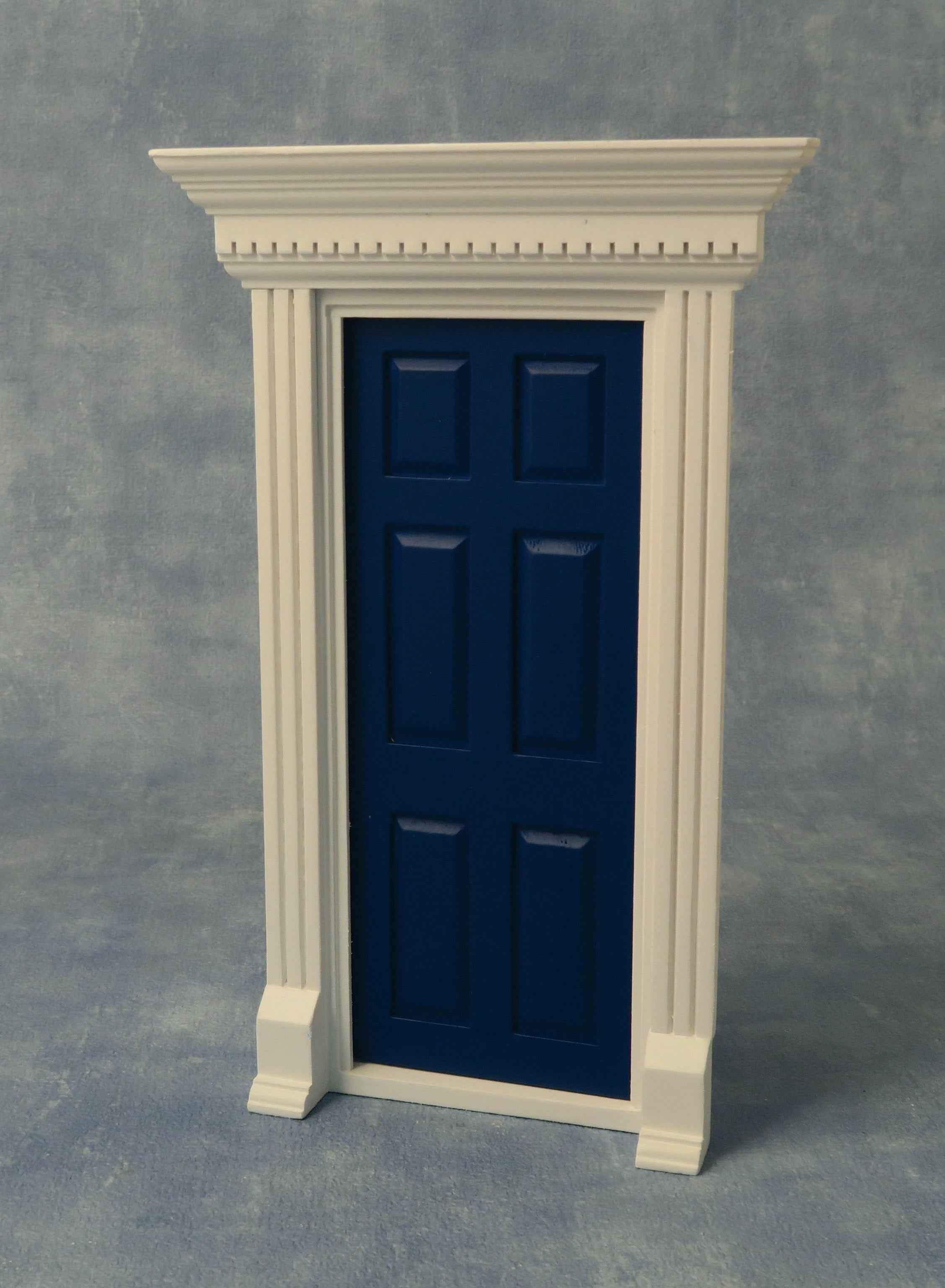 Voordeur blauw