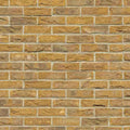 Gele bakstenen met relief
