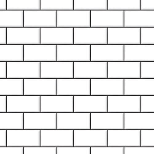 Witte muurstenen met relief - Hobbyboutique Monique