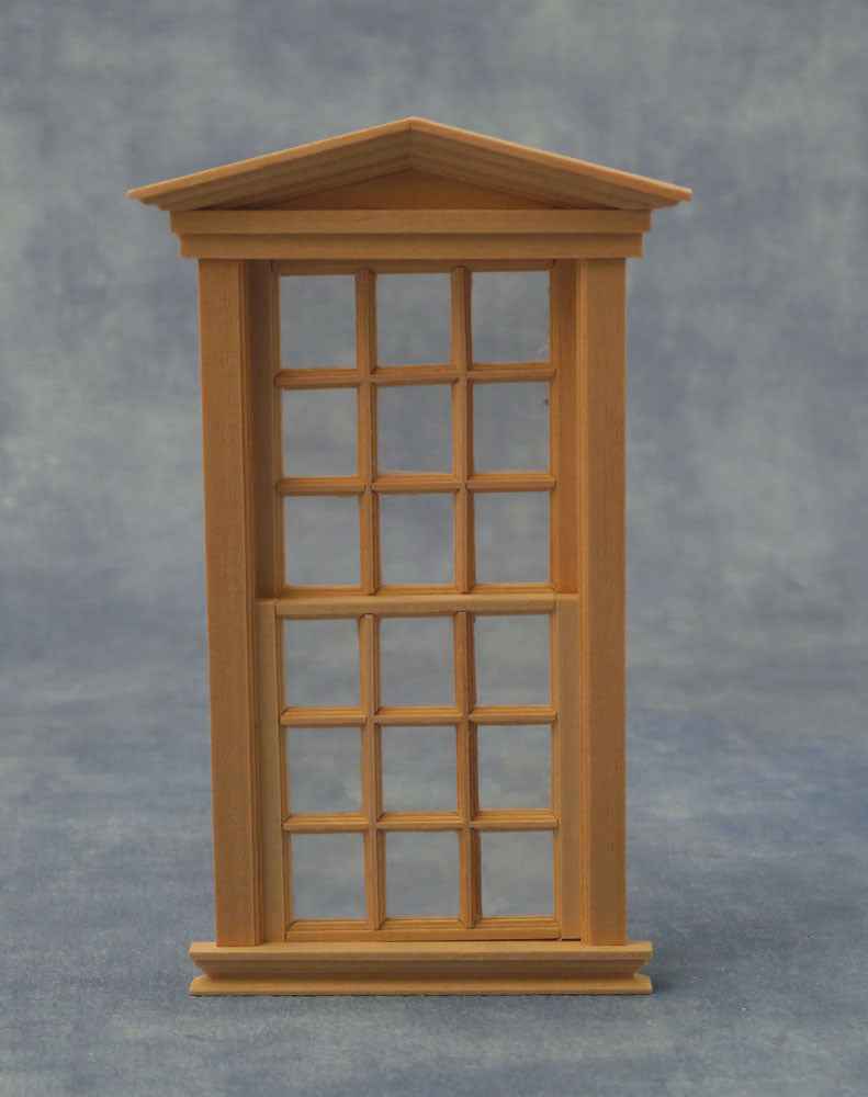 Raam met glaslatten