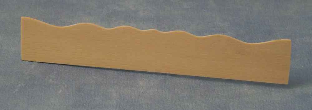 Houten luivel, lang