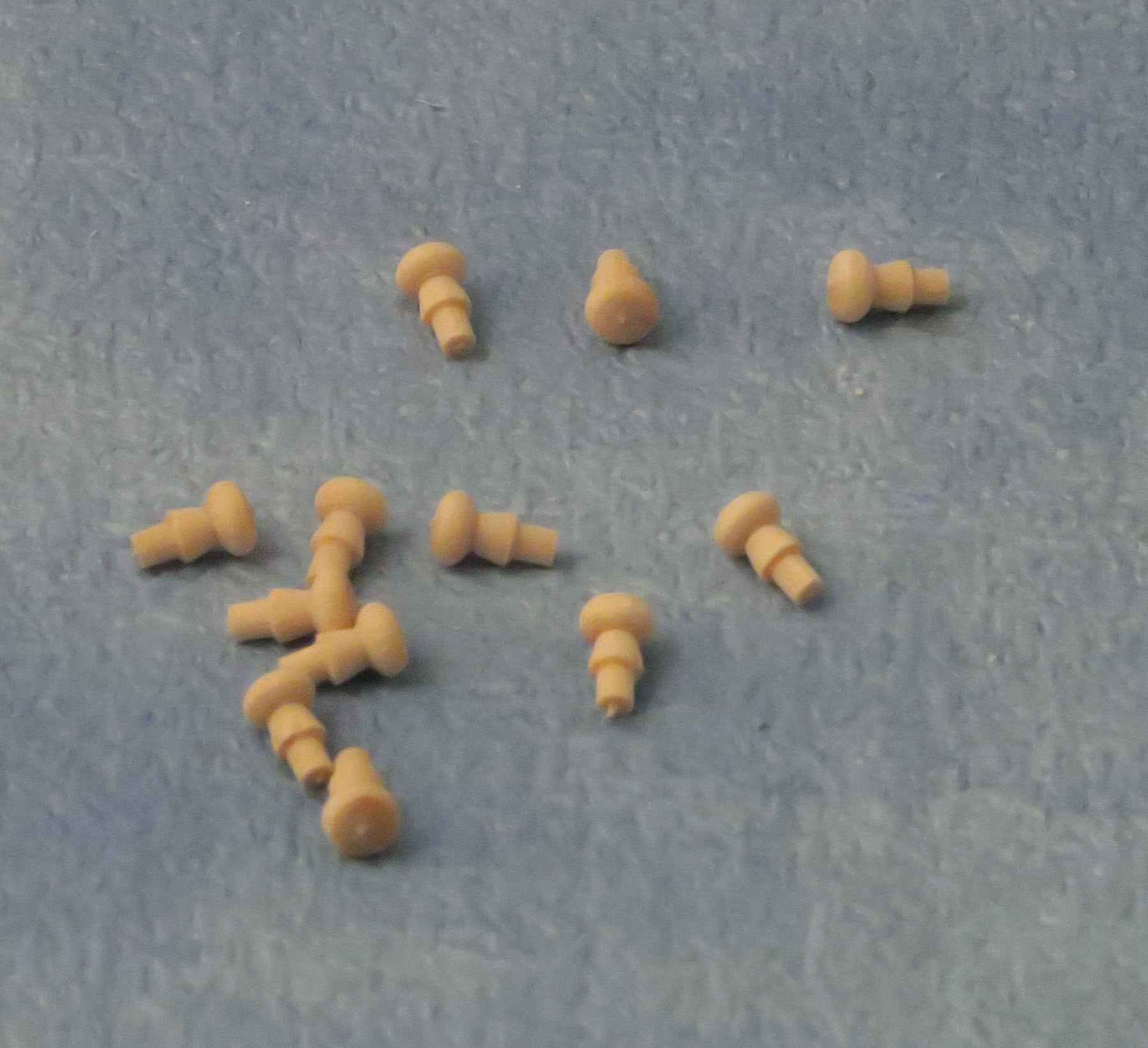 Houten knopjes, 12 stuks