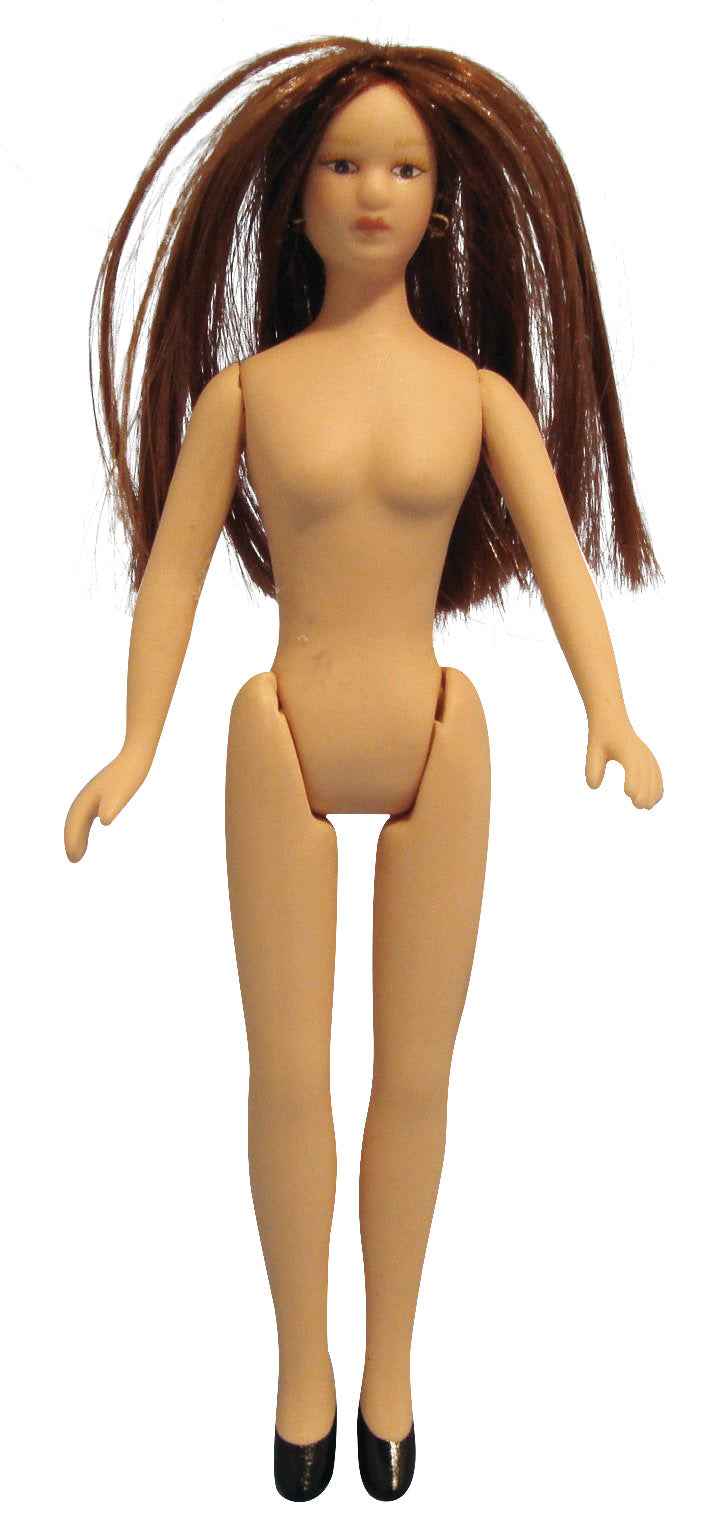 ongekleede vrouw