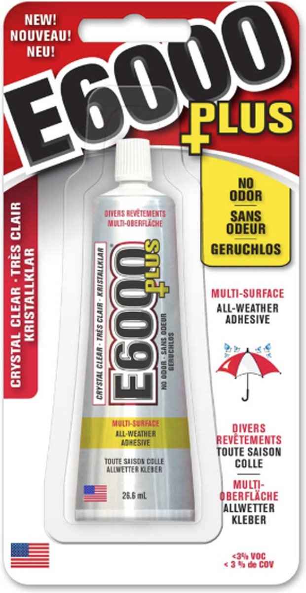 E6000 lijm, 26,6mL