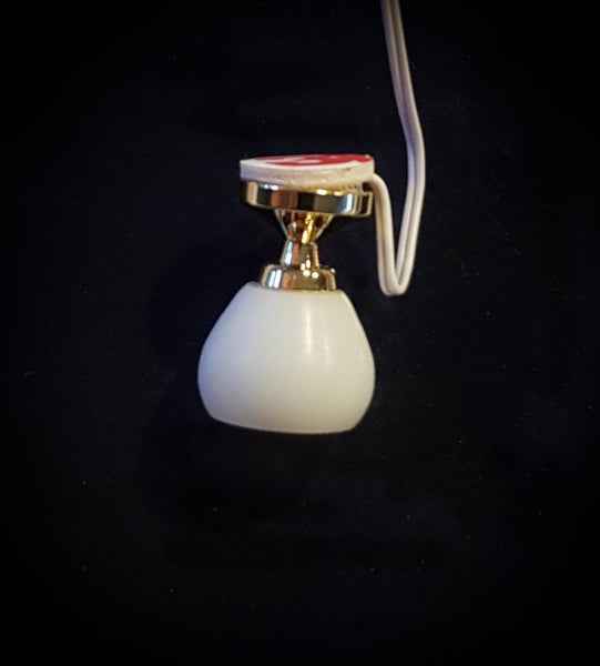 Plafondlampje, witte kelk