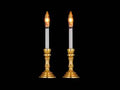 Staande kaarskandelaars, 2 stuks