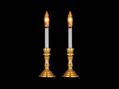Staande kaarskandelaars, 2 stuks