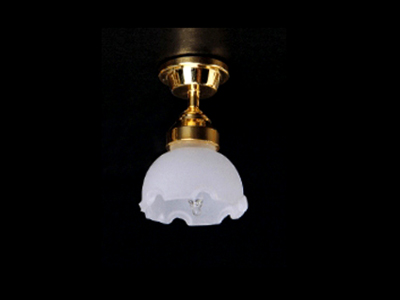 Plafondlamp, grote kelk - Hobbyboutique Monique