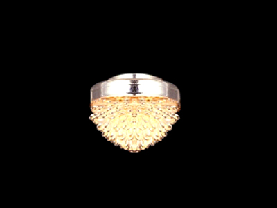 Plafondlamp zilverkleurig - Hobbyboutique Monique