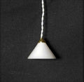 Hanglamp met witte kap