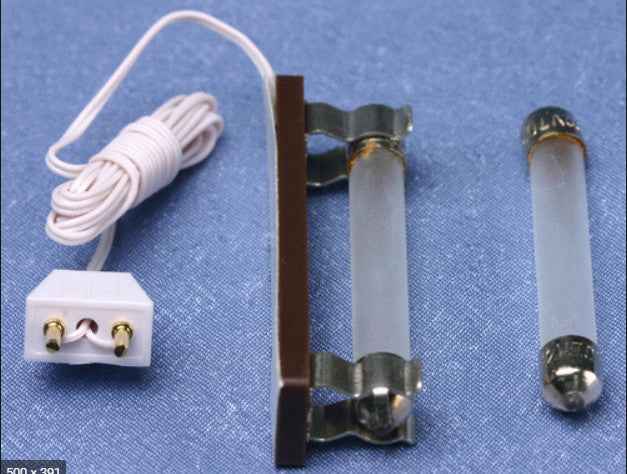 1 houder incl. 2 TL-lampen