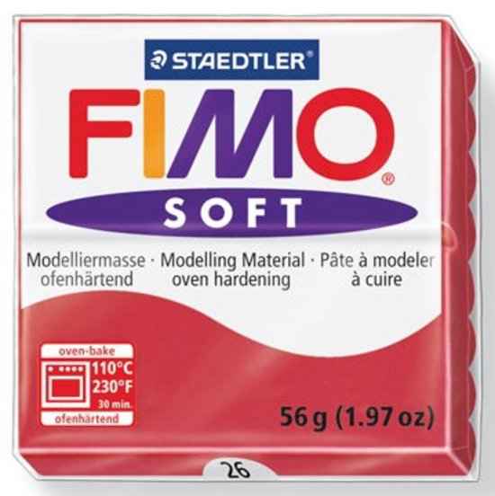 Fimo soft kersrood