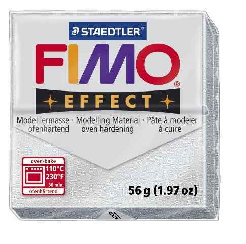Fimo effect metallic zilver