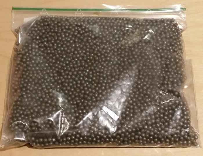 Staal granulaat 250 gram (grof)