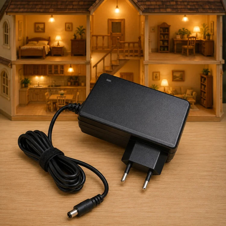 De voeding voor uw poppenhuis verlichting