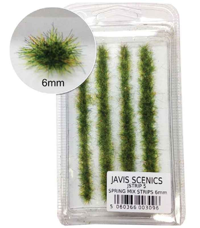 Gras strips, lentemix, 6mm