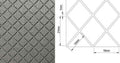 Diamanttegelbestrating, 6mm