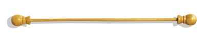 Wandtapijtstok naturel 27 cm
