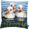 Kussenpakket eendjes in het water
