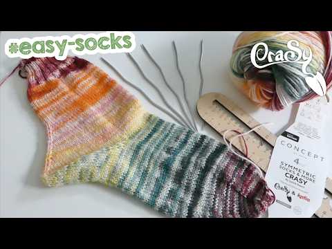 Katia Symmetric Socks & More - Crasy