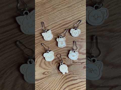 Stekenmarkeerders Houten Dierenkopjes