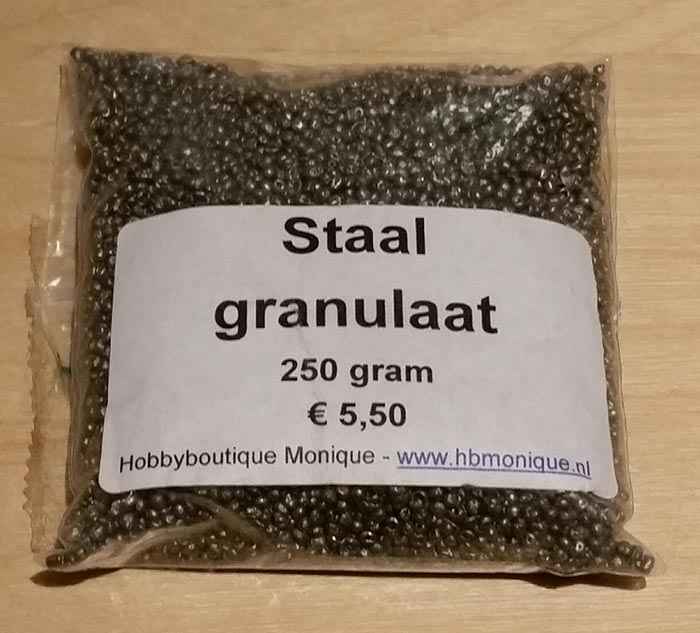 Staal granulaat 250 gram (fijn)