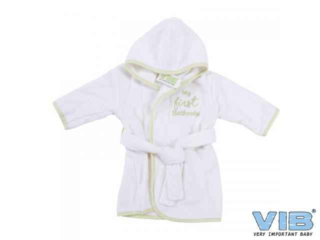 Badjas 'My first Bathrobe' Wit-Mint