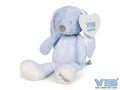 Pluche Konijn Groot 35cm 'Very Important Rabbit' Blauw