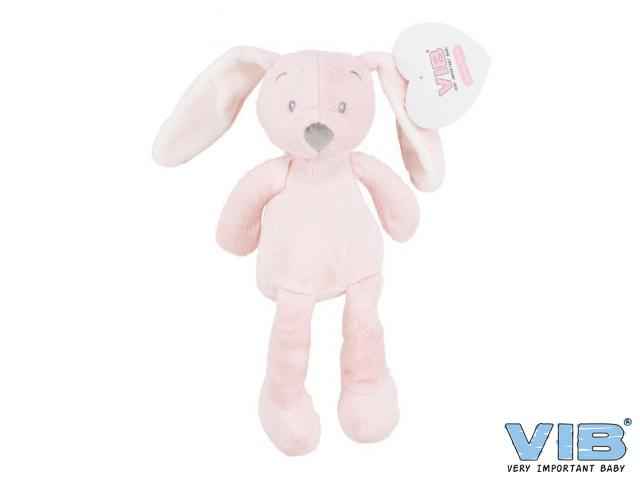 Pluche Konijn Groot 35cm 'Very Important Rabbit' Roze