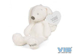 Pluche Konijn Groot 35cm 'Very Important Rabbit' Wit