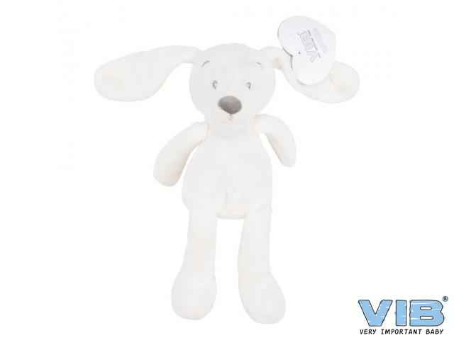 Pluche Konijn Groot 35cm 'Very Important Rabbit' Wit