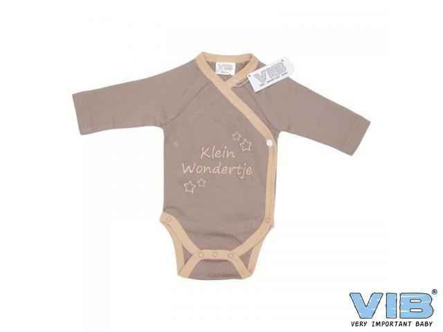 Romper Klein Wondertje Bruin-Beige