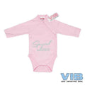Overslag Romper 'Special Edition' Roze+Zilver