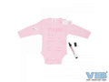 Rompertje It's a Girl, in te vullen met textielmarker