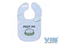 Slabber 'FEED ME (Hamburger)' Blauw