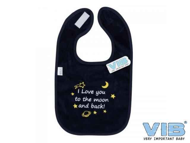Slabber 'I Love you to the moon and back!' Navy