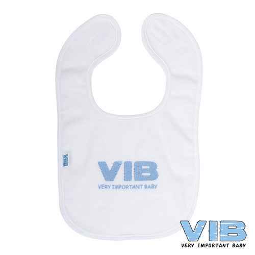 Slabber 'VIB' Wit+Licht Blauw