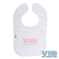 Slabber 'VIB' Wit+Roze