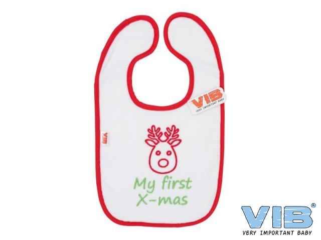 Slabber 'My first X-mas' (met rendier)