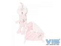 Pluche Konijn houdt doekje vast  Very Important Rabbit Roze