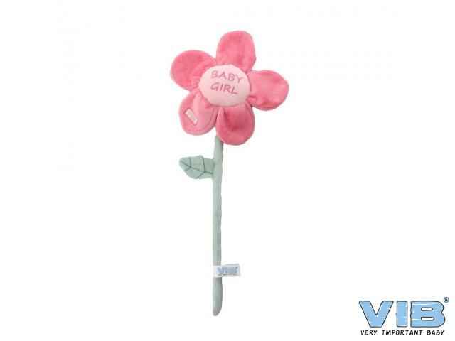 Pluche Bloem Baby Girl Roze