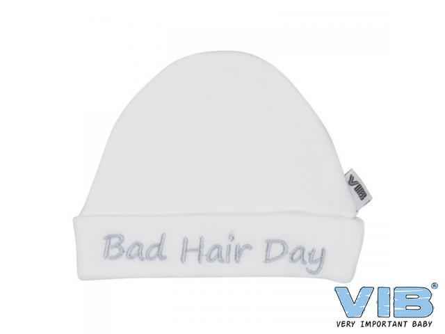 Muts Rond 'Bad hair day' Wit