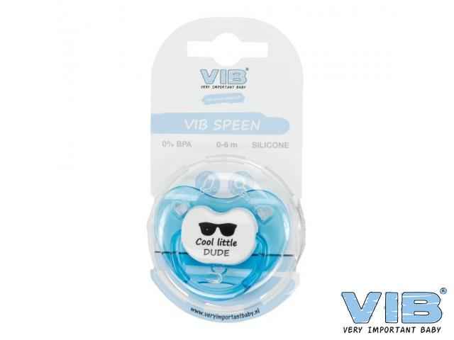 VIB Speen Orthodontisch Blauw 'Cool little DUDE'