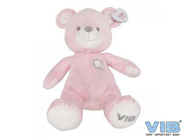 Pluche Bear Zittend Groot 60cm Very Important Bear Roze