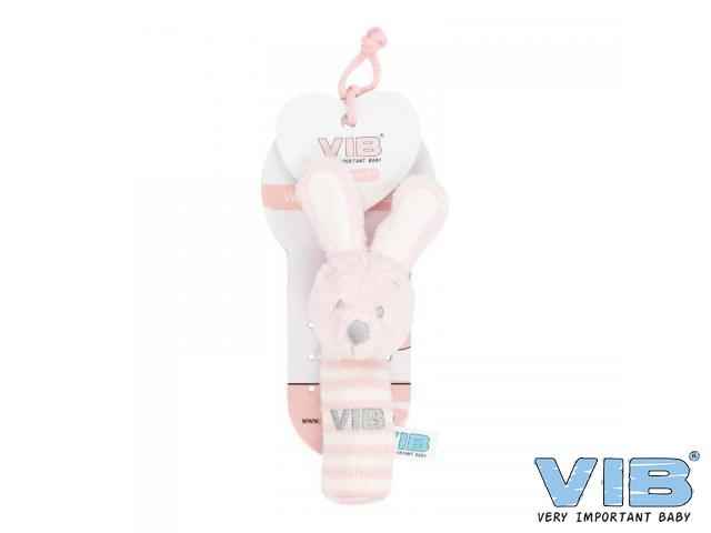 Pluche Konijn Squeaker met Piep Very Important Rabbit Roze