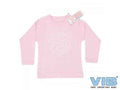 T-Shirt '100% Original Very Important Baby' Roze