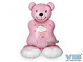 Folie Ballon Beer 89cm 'Baby Girl' Roze
