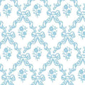 Poppenhuis behang Melissa, blauw