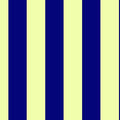 Poppenhuis behang brede blauwe streep